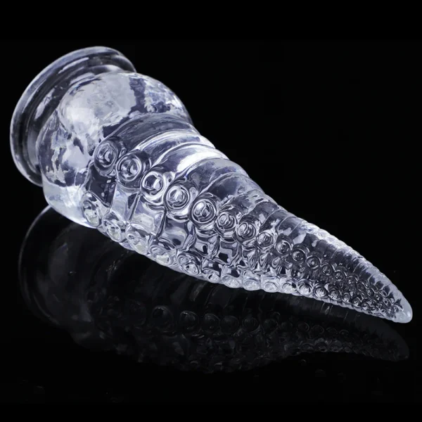 Transparent Soft Dildo Octopus Tentacles Big Anal Plug - Image 5